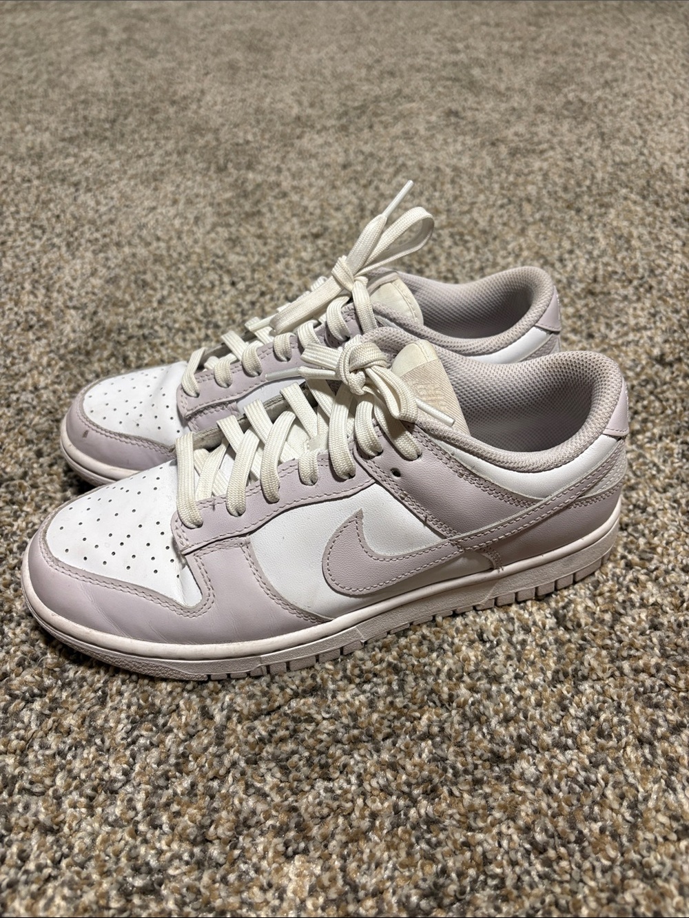Nike Women's Dunks Low Top - Light Purple & White